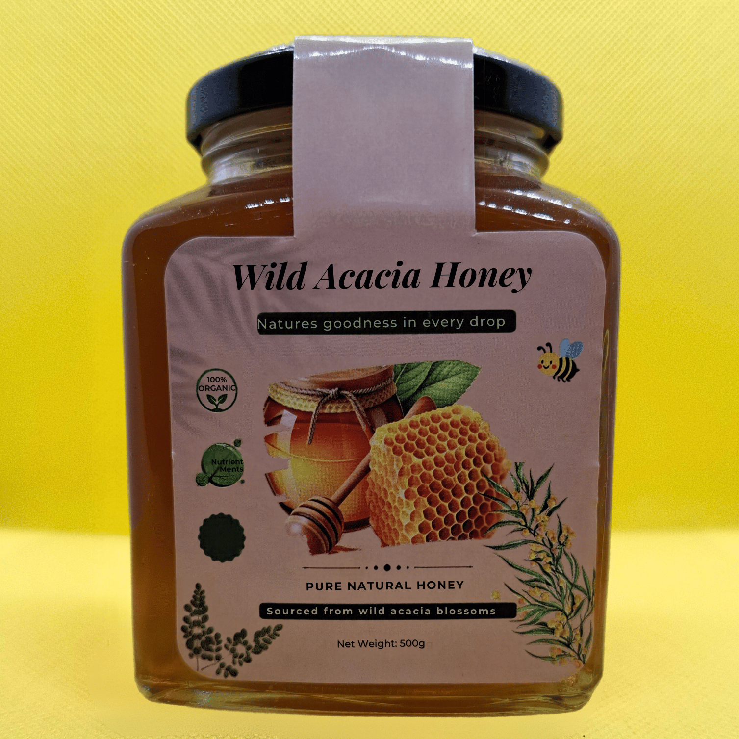 Jar of FPL FARMS LLP Wild Acacia Honey